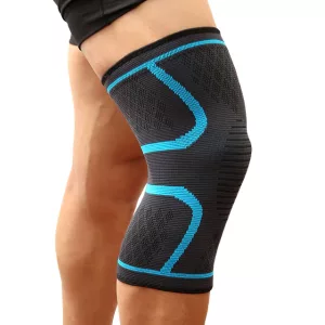 Knee Support for Running, Walking and Cycling - Blue, L