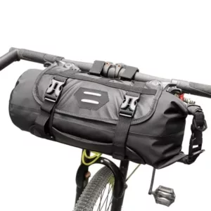 Waterproof Bike Handlebar Tube Bags - Style 2 Black 15L