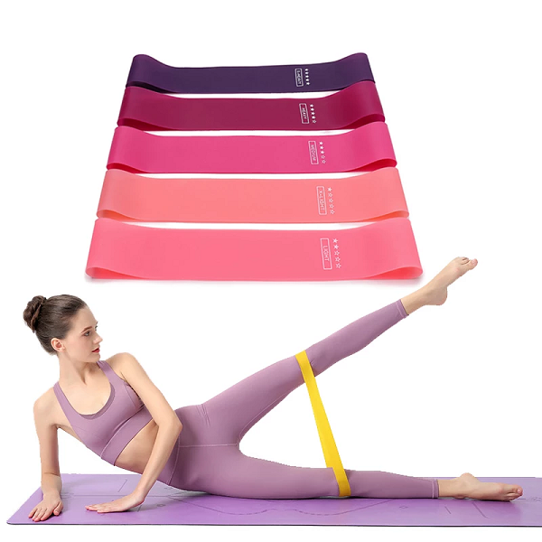 Resistance Bands Elastic Exercise Bands Set for Recovery, Physical Therapy,  Yoga, Pilates, Rehab,Fitness,Strength Training