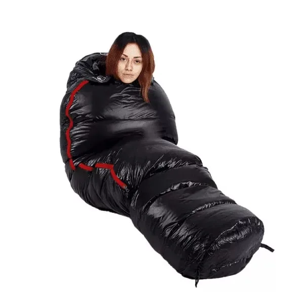 Mummy backpacking sleeping bag for camping