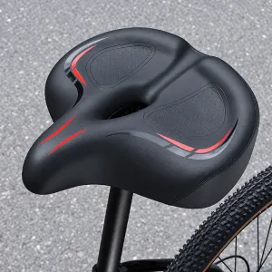 bike seat, bike saddle, bicycle saddle, bike comfortable seat, cycling seat, wide bike seat, oversized bike seat
