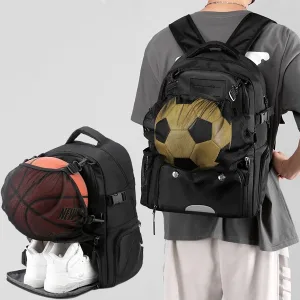 sports backpack, football bag, football backpack, backpack with shoe compartment