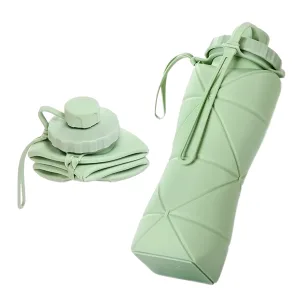 collapsible water bottle, sports water bottle, silicone water bottle, folding water bottle, folding water cup, collapsible water cup