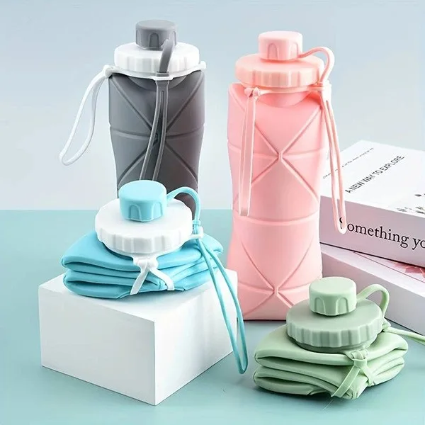 Silicone Collapsible Water Bottle