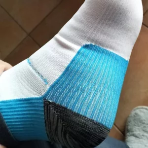 Received Nylon Compression Socks for Running by customer Emily.