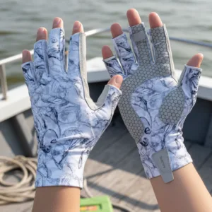 fishing gloves, fingerless fishing gloves