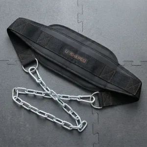 dip belt, chain dip belt, pull up belt, weight belt with chain, weighted pull up belt