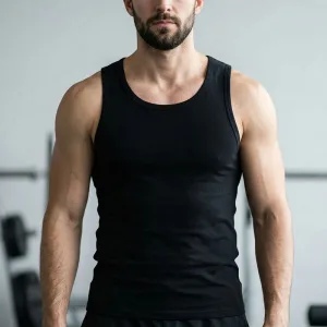 Cotton Fitness Tank Top Vest for Men
