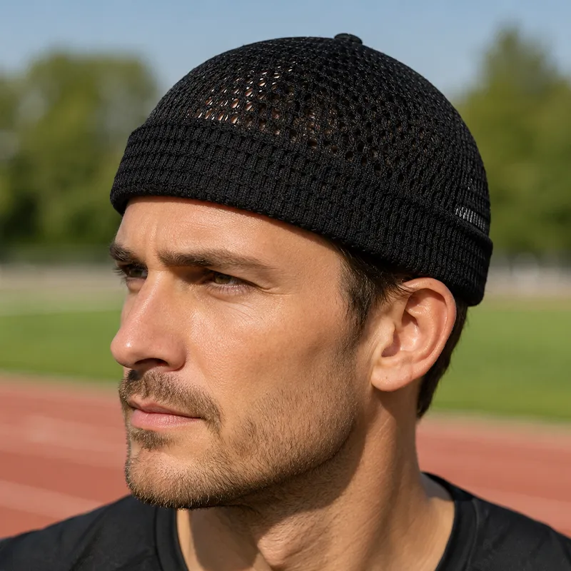 mesh beanie, mesh crochet beanie