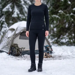 womens thermal underwear, heated underwear, heated thermal underwear, electric underwear